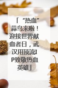 “热血”蒜鸟来啦！迎接世界献血者日，武汉用顶流IP致敬热血英雄