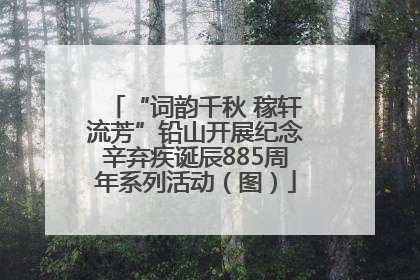 “词韵千秋 稼轩流芳”铅山开展纪念辛弃疾诞辰885周年系列活动（图）