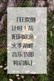 狂欢倒计时！岳阳洞庭渔火季湖畔音乐节即将启航