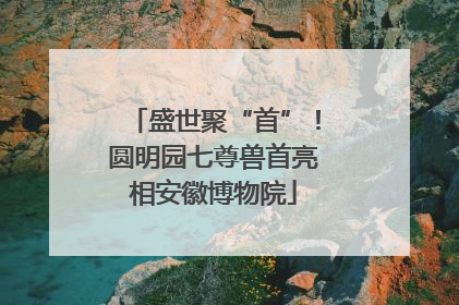 盛世聚“首”！圆明园七尊兽首亮相安徽博物院