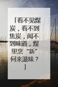 看不见煤炭，看不到焦炭，闻不到味道，煤里烹“新”何来滋味？