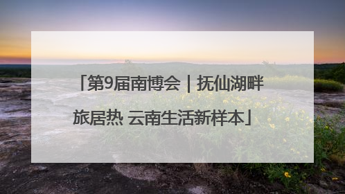 第9届南博会｜抚仙湖畔旅居热 云南生活新样本