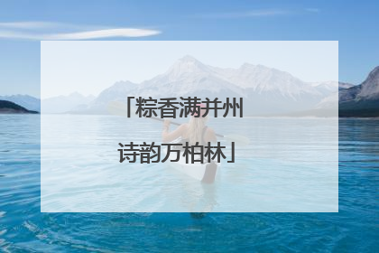 粽香满并州 诗韵万柏林