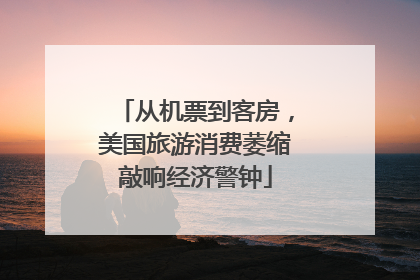 从机票到客房，美国旅游消费萎缩敲响经济警钟