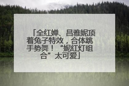 全红婵、昌雅妮顶着兔子特效，合体跳手势舞！“妮红灯组合”太可爱