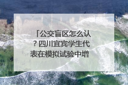 公交盲区怎么认？四川宜宾学生代表在模拟试验中增强乘车安全意识