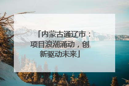 内蒙古通辽市：项目浪潮涌动，创新驱动未来