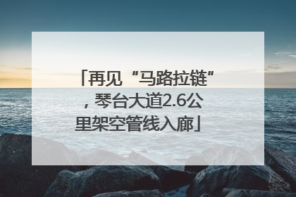 再见“马路拉链”，琴台大道2.6公里架空管线入廊