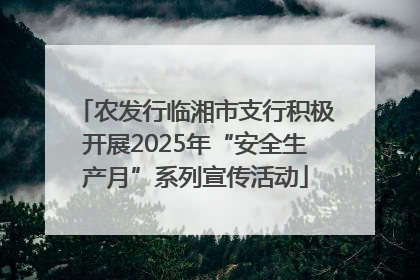 农发行临湘市支行积极开展2025年“安全生产月”系列宣传活动