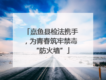 嘉鱼县检法携手，为青春筑牢禁毒“防火墙”