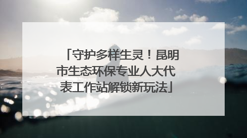 守护多样生灵！昆明市生态环保专业人大代表工作站解锁新玩法