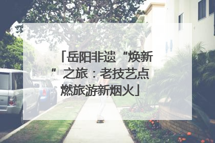 岳阳非遗“焕新”之旅：老技艺点燃旅游新烟火