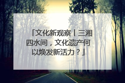 文化新观察丨三湘四水间，文化遗产何以焕发新活力？