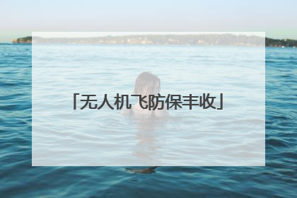 无人机飞防保丰收