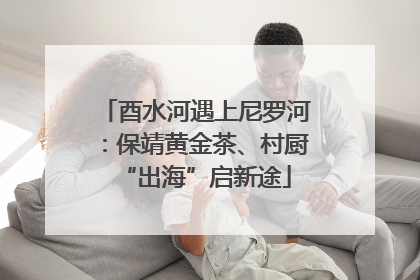 酉水河遇上尼罗河：保靖黄金茶、村厨“出海”启新途