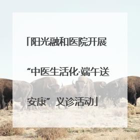 阳光融和医院开展 “中医生活化·端午送安康”义诊活动