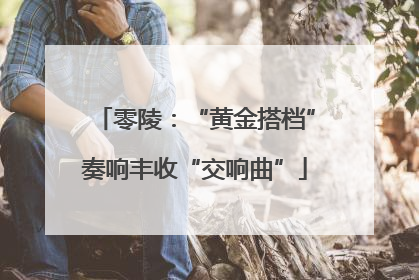 零陵：“黄金搭档”奏响丰收“交响曲”