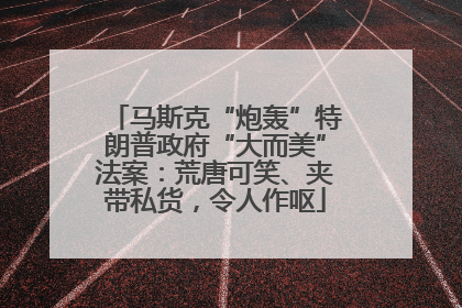 马斯克“炮轰”特朗普政府“大而美”法案：荒唐可笑、夹带私货，令人作呕