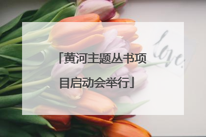 黄河主题丛书项目启动会举行