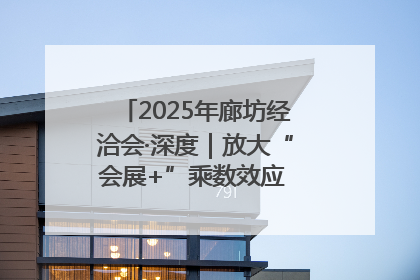 2025年廊坊经洽会·深度｜放大“会展+”乘数效应 打造消费新场景