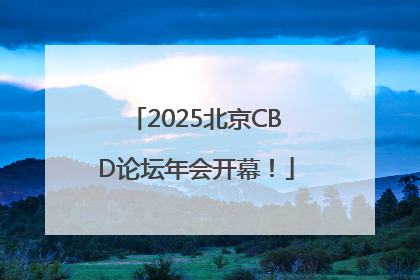 2025北京CBD论坛年会开幕！