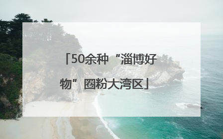 50余种“淄博好物”圈粉大湾区